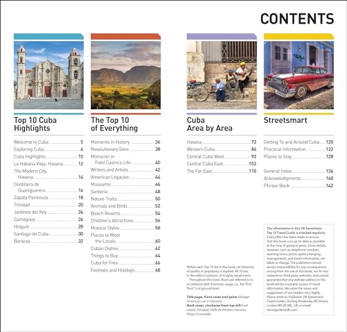 DK Top 10 Cuba (Pocket Travel Guide)