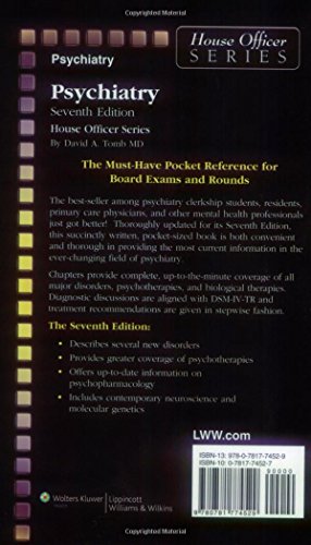 Psychiatry (House Officer Series)