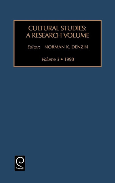 Cultural Studies: A Research Annual (Cultural Studies, 3)