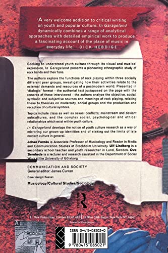 In Garageland: Rock, Youth and Modernity (Communication and Society)