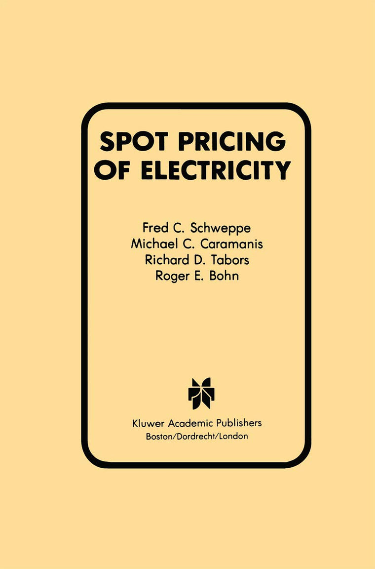 Spot Pricing of Electricity (Power Electronics and Power Systems)