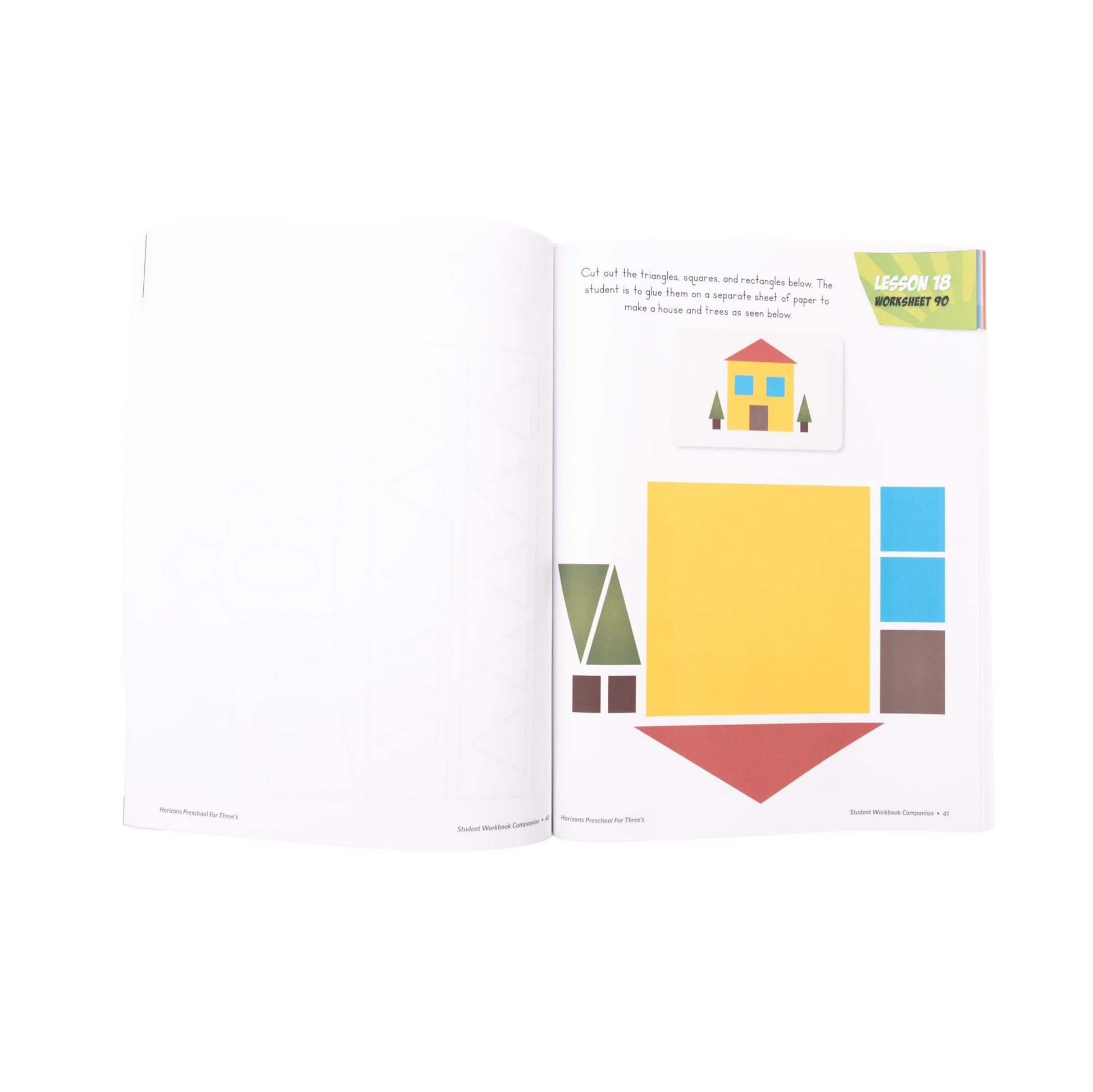 Horizons-Preschool For Threes Student Workbook [Paperback] [Jan 01, 2013] Preschool [Paperback] Preschool