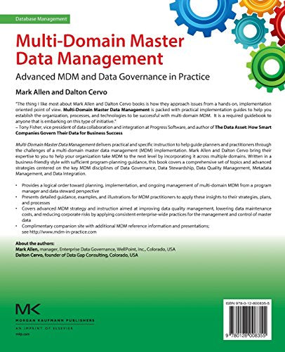 Multi-Domain Master Data Management: Advanced MDM and Data Governance in Practice