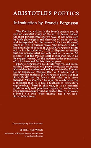 Aristotle's Poetics (Dramabook,)