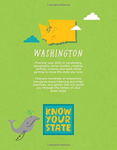 Know Your State Activity Book Washington (Children's Activity)