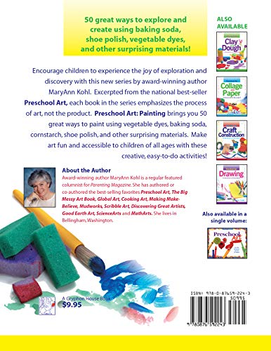 Preschool Art: Painting — back cover