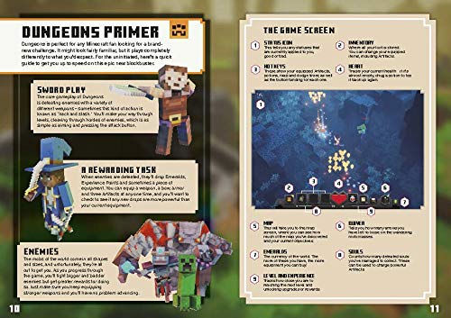Guide to Minecraft Dungeons: A Handbook for Heroes by Mojang