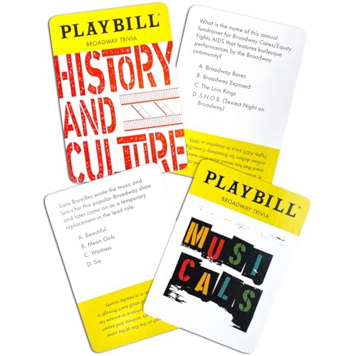 Playbill Broadway Trivia: 200 Questions for Fans of Musicals, Plays, and Theatre History