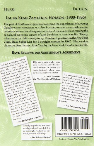 Gentleman's Agreement by Laura Z. Hobson