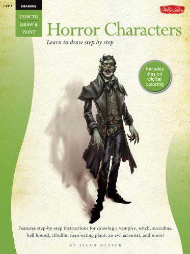 Drawing: Horror Characters (How to Draw & Paint)