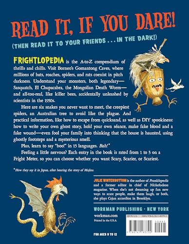 Frightlopedia: An Encyclopedia of Everything Scary, Creepy, and Spine-Chilling, from Arachnids to Zombies