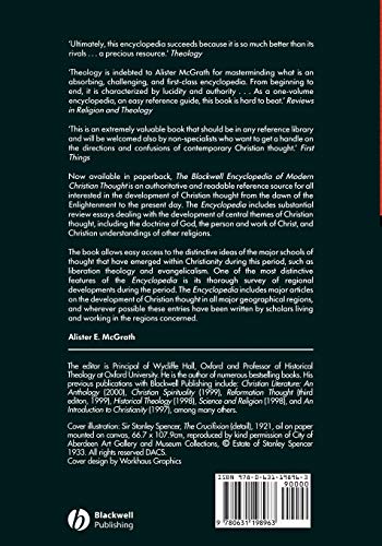 The Blackwell Encyclopedia of Modern Christian Thought