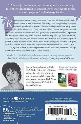 Kingdom of the Golden Dragon — back cover