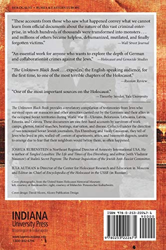The Unknown Black Book: The Holocaust in the German-Occupied Soviet Territories