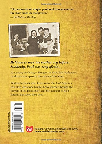 The Last Train: A Holocaust Story — back cover