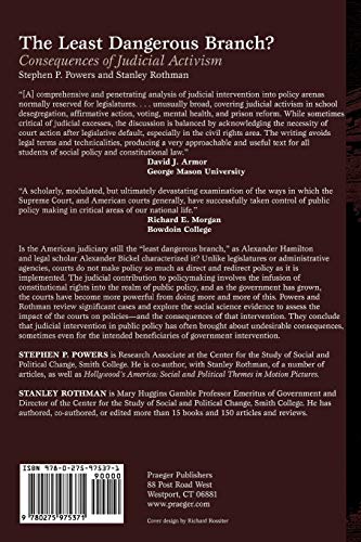 The Least Dangerous Branch?: Consequences of Judicial Activism