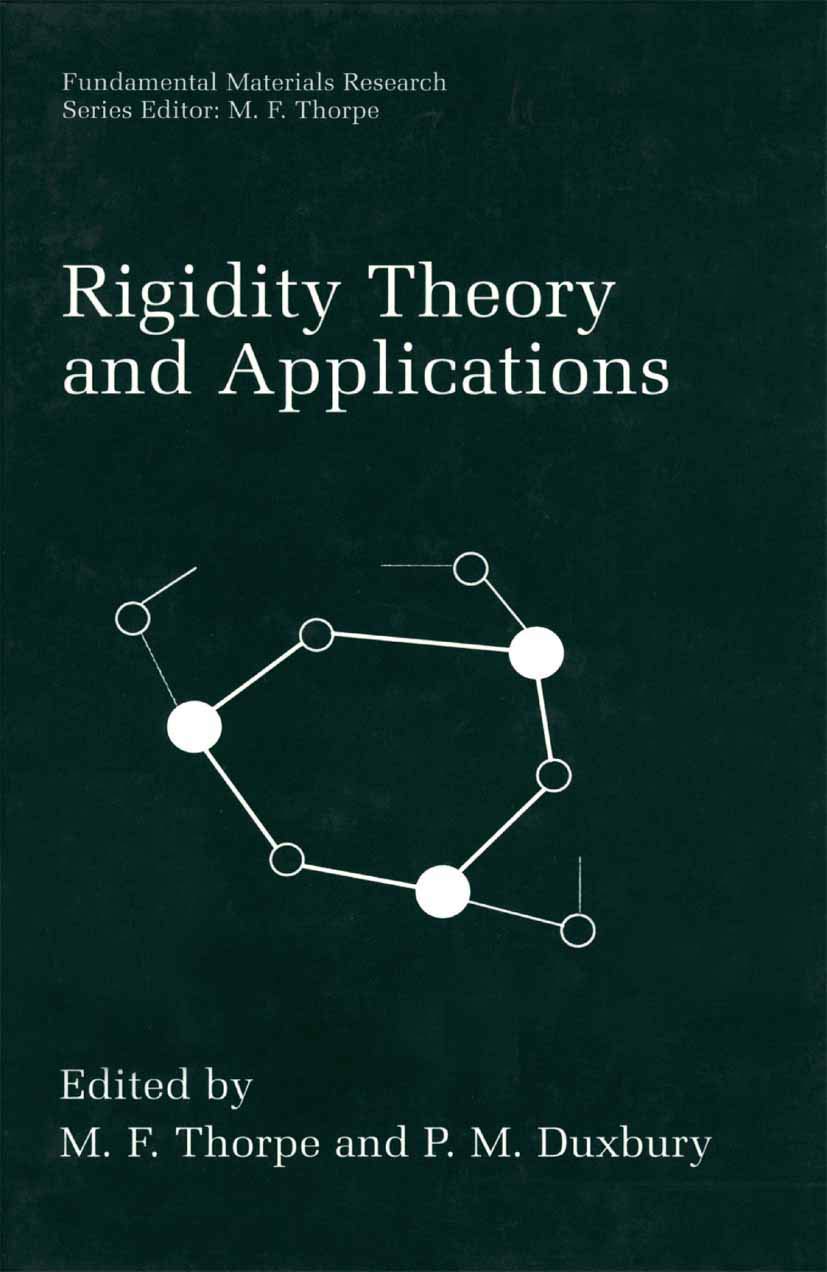 Rigidity Theory and Applications (Fundamental Materials Research)