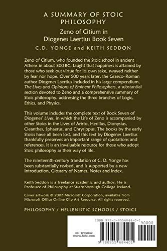 A Summary of Stoic Philosophy: Zeno of Citium in Diogenes Laertius Book Seven