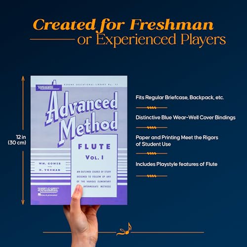 Rubank Advanced Method: Flute, Vol. 1 (Rubank Educational Library, No. 95)
