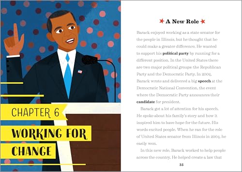 The Story of Barack Obama: An Inspiring Biography for Young Readers (The Story of Biographies)