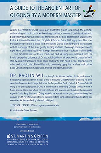 Qi Gong for Total Wellness: Increase Your Energy, Vitality, and Longevity with the Ancient 9 Palaces System from the White Cloud Monastery