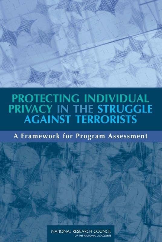 Protecting Individual Privacy in the Struggle Against Terrorists: A Framework for Program Assessment