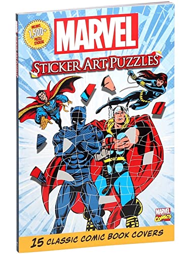 Marvel Sticker Art Puzzles