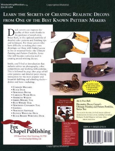 Decorative Decoy Carvers Ultimate Painting & Pattern Portfolio - Series One