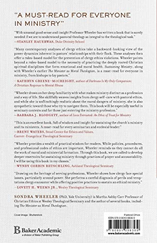 Sustaining Ministry: Foundations and Practices for Serving Faithfully