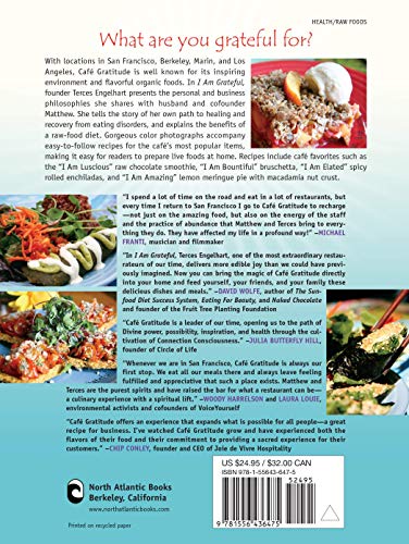 I Am Grateful: Recipes and Lifestyle of Cafe Gratitude
