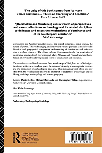 Domination and Resistance (One World Archaeology)