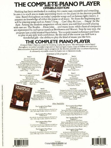 The Complete Piano Player: Omnibus Edition (Complete Piano Player Series)