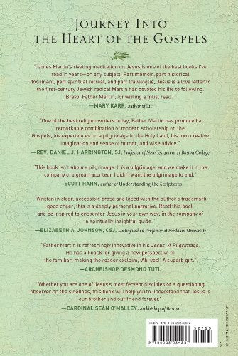 Jesus: A Pilgrimage — back cover