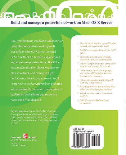 Mac OS X System Administration