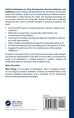 Artificial Intelligence for Drug Development, Precision Medicine, and Healthcare (Chapman & Hall/CRC Biostatistics Series)
