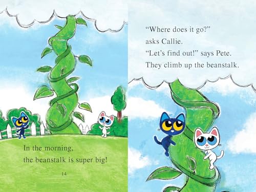 Pete the Kitty and the Beanstalk: A Groovy Animal Fairytale Twist For Kids (Ages 4-8) (My First I Can Read)