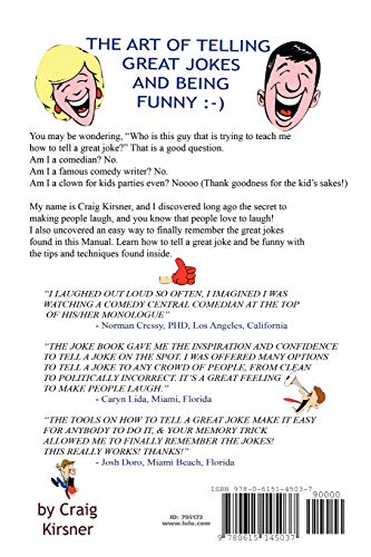 The Art of Telling Great Jokes & Being Funny!