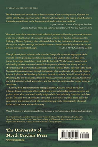 The Peculiar Institution and the Making of Modern Psychiatry, 1840-1880