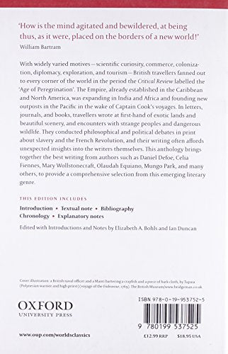 Travel Writing 1700-1830: An Anthology (Oxford World's Classics)