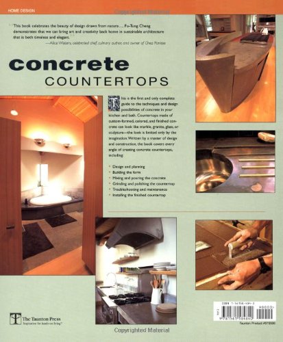 Concrete Countertops: Design, Forms, and Finishes for the New Kitchen and Bath