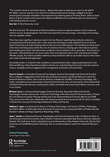 The Handbook of Collective Violence: Current Developments and Understanding