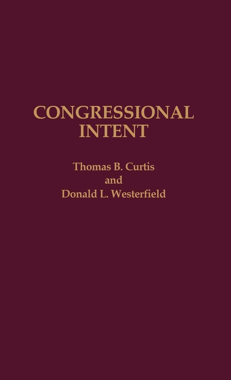 Congressional Intent
