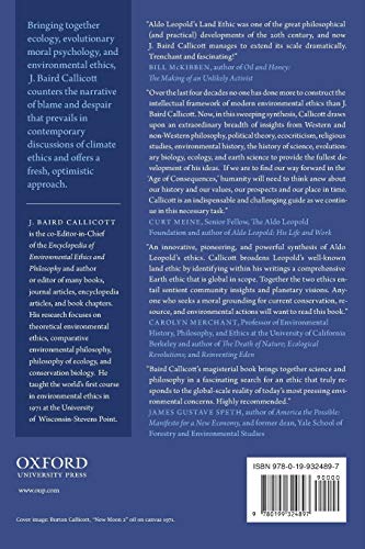 Thinking Like a Planet: The Land Ethic and the Earth Ethic