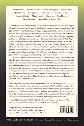 Derrida and the Time of the Political