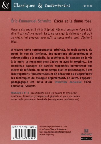 Oscar et la Dame Rose (French Edition)