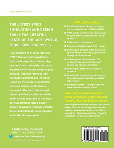 Switch-Mode Power Supplies, Second Edition: SPICE Simulations and Practical Designs