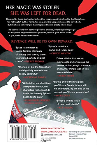 Seven Blades in Black (The Grave of Empires, 1) by Sykes, Sa