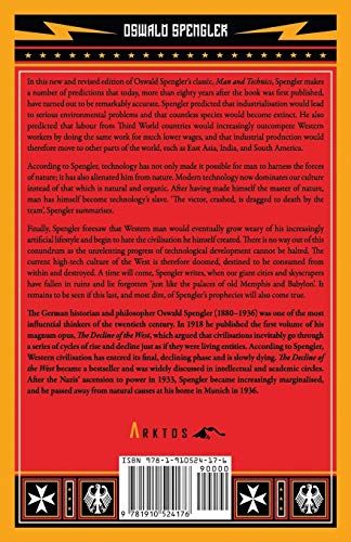 Man and Technics: A Contribution to a Philosophy of Life