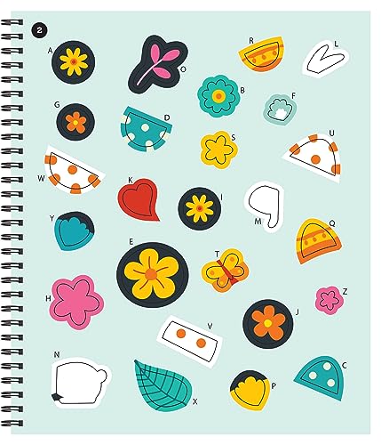 Brain Games - Sticker by Letter: Happy Easter!