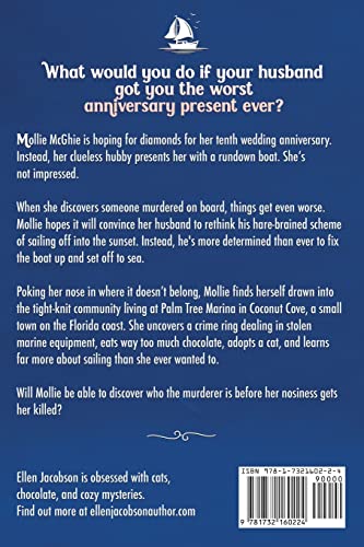 Murder at the Marina: Large Print Edition (A Mollie McGhie Cozy Sailing Mystery - Large Print)